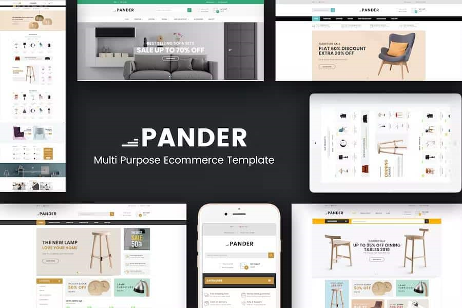PANDER – FURNITURE RESPONSIVE PRESTASHOP THEME